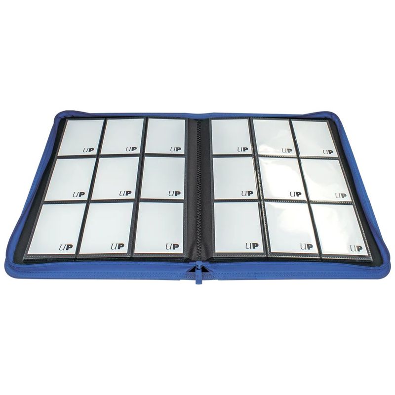 Vivid 9-Pocket Zippered Pro-Binder Portfolio (Flere Farger)