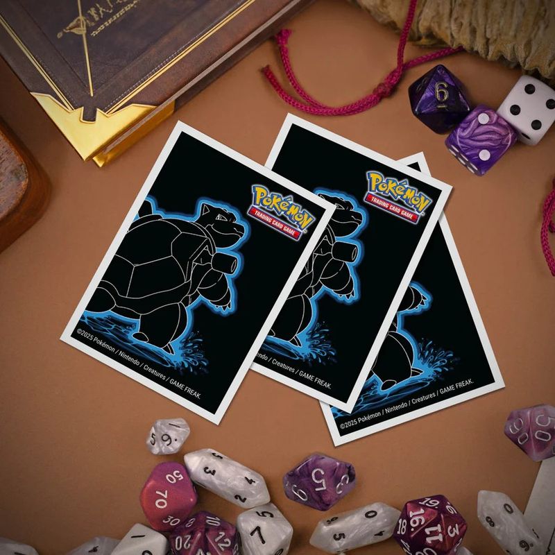 Neon Kanto Blastoise Apex Deck Protector Sleeves (105)