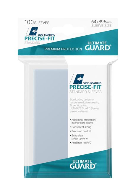 Hovedbilde Ultimate Guard Precise-Fit Sleeves Standard Size ...