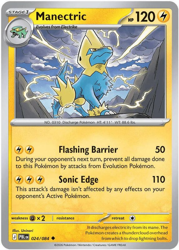 PBL - 024 - Manectric